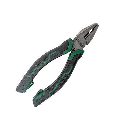 Плоскогубцы комбинированные `PRAKTISCHE TOOLS`, кованая сталь, двухкомпонентные рукоятки, 160 мм