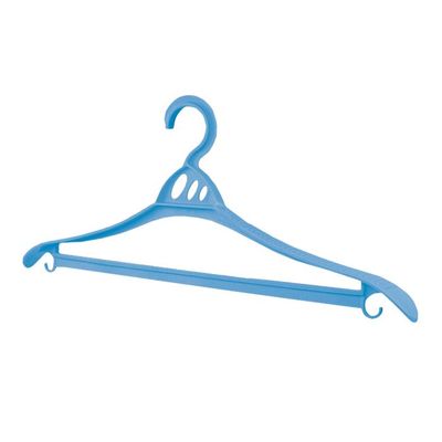 Вешалка-плечики пластик универсальные 44-46 шт/уп 'Комфорт' цвет в асс м1437 (А)