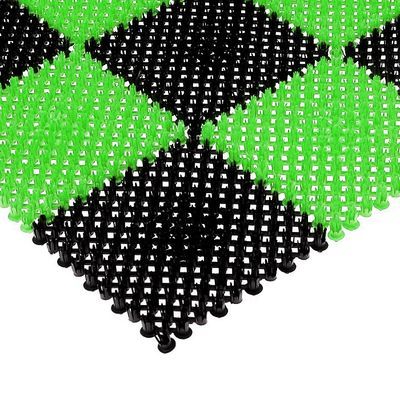 Коврик травка 42х56 см черно-зеленый 71-002