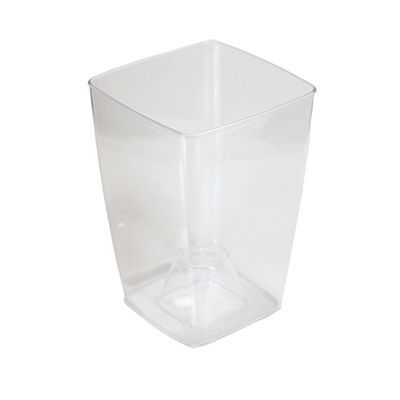 Кашпо пласт для орхидей 1,8 л d=120 мм 'Сильвия' прозрачный (ПА)