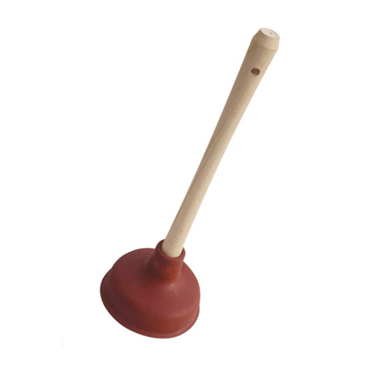 Вантуз с деревянной ручкой d150 мм h350 мм YORK