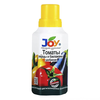 Удобрение для Томатов, перцев, баклажанов 330 мл (Джой)