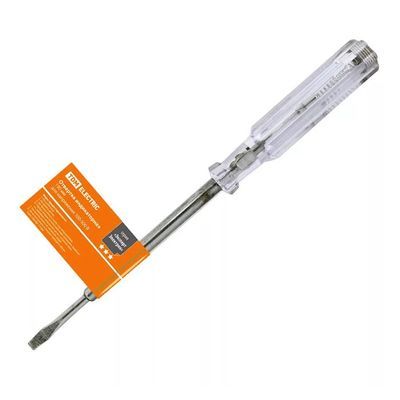 Отвертка  индикаторная со светодиодом 12,5см