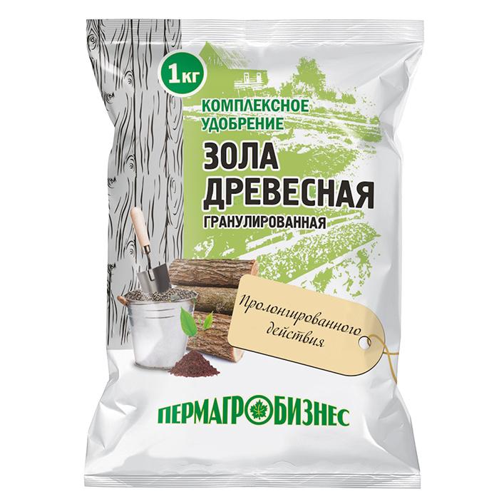 Удобрение Зола гранулированная древесная 1кг (ПАБ)