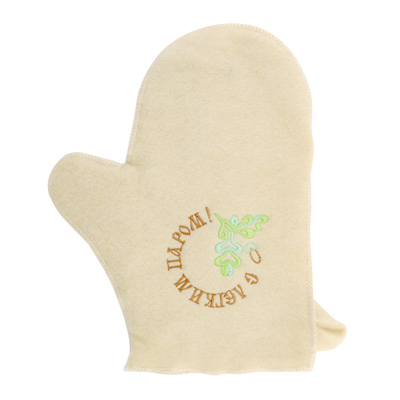 Рукавица для бани 'С легким паром' (Бацькина баня)