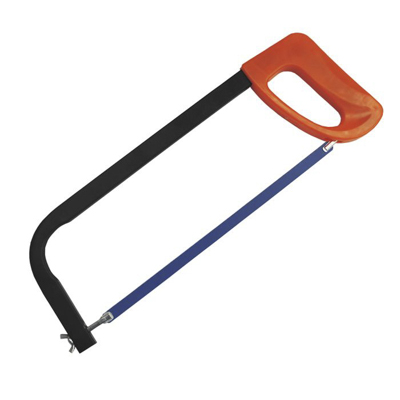 Ножовка по металлу `PRAKTISCHE TOOLS`, пластиковая рукоятка, 300 мм