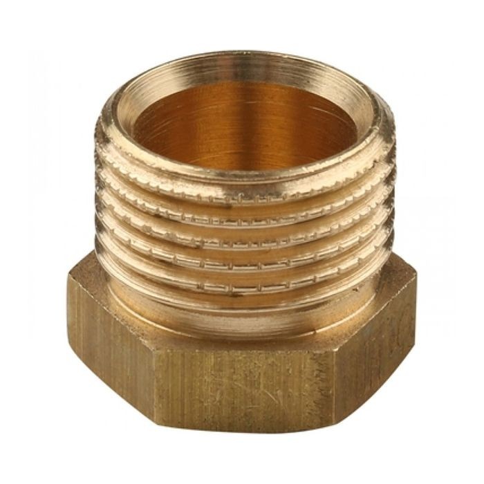 Заглушка 1/2" Ш латунь LEXLINE ДУ-15