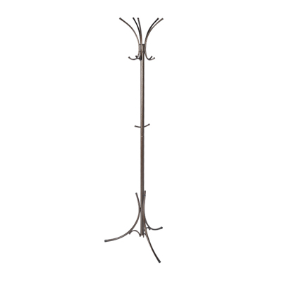 Вешалка-стойка металл 1820*630 Корона медный антик ВНП 17