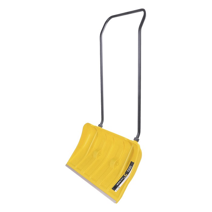 Скрепер для снега 796х440*96 пласт на колесиках `Эксперт Айслендс` планкой (Ковров) 8143-01