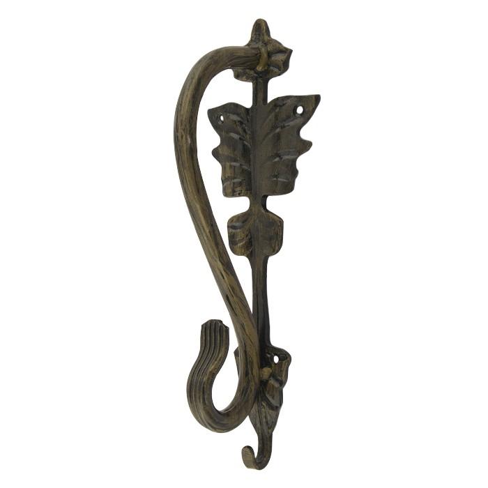 Ручка-скоба дверная мет  Соната (бронза) м/о 195 мм сталь краш