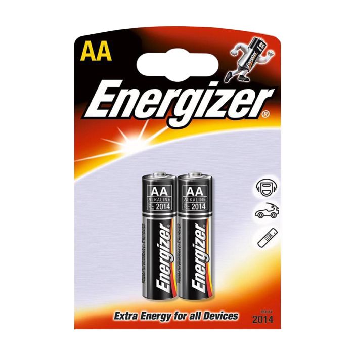 Батарейка алкалиновая `Energizer` LR6 АА (блист-2)