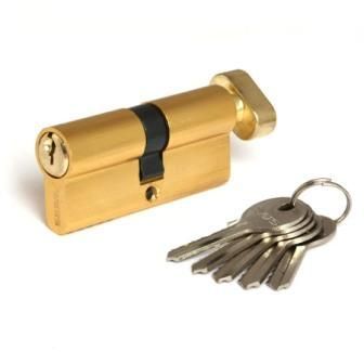 Механизм цилиндровый Vanger EL-70-C-G (зол) кл-верт