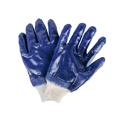 Перчатки нитриловые манжет резинка полный облив 'Praktische Home' G-121