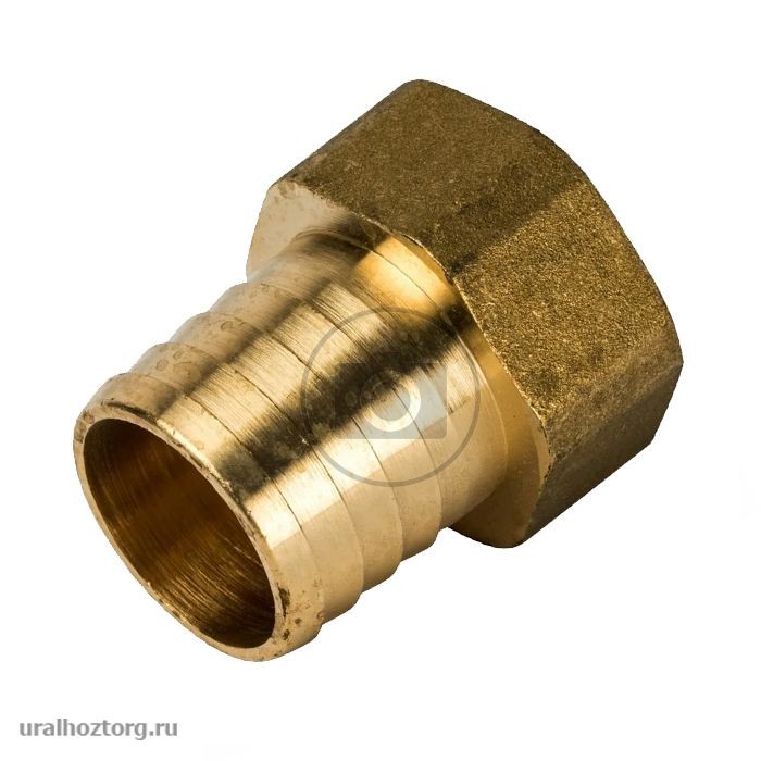 Штуцер 1/2"Г-Ø 14 мм латунь LEXLINE