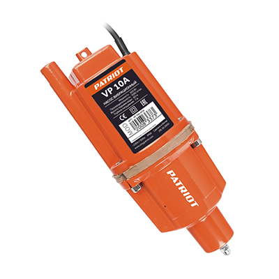 Насос вибрационный "Patriot" нижний забор, 10 м (VP 10А)
