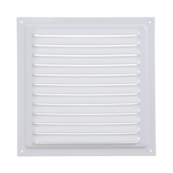 Решетка вентиляционная 250х250 метал (бел)