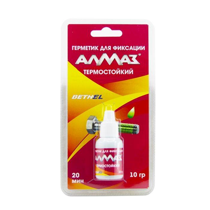 Герметик для фиксации термостойкий 10гр блистер (Алмаз)