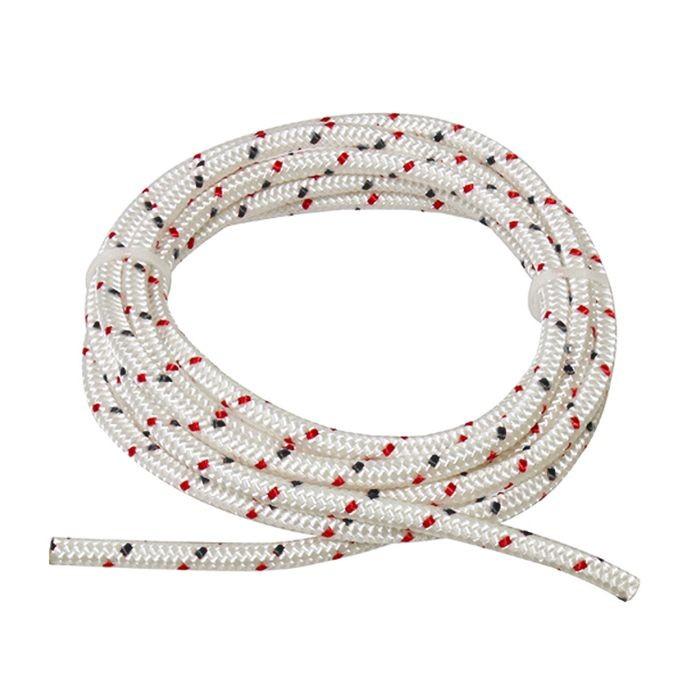 Фал плетеный с сердечником, капрон 24 пр., d=14 мм, 10 м, КРАП микс