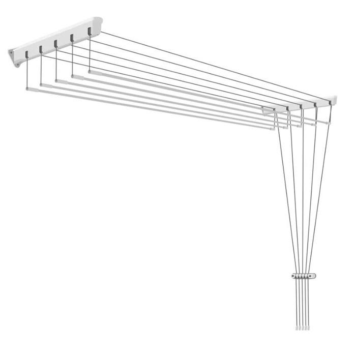 Сушилка для белья настенная `Березка` 1,5м в пленке SNP-150