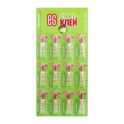 Клей секундный `EG` 3 г блистер