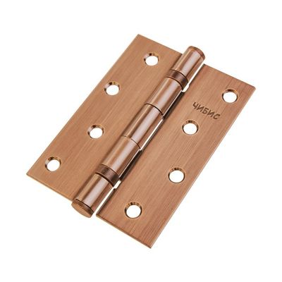 Петля  100х75х2.5-2BB `ЧИБИС` (медь) универс,саморезы