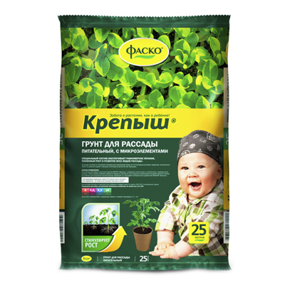 Грунт для Рассады 'Крепыш' 25 л (Фаско)