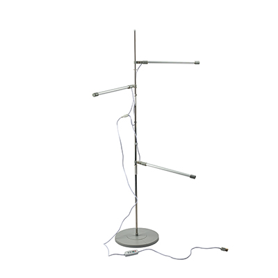 Фитосветильник светодиодный 15 Вт 3 лампы для рассады и растений 'Урожайная сотка' на подставке и с таймером