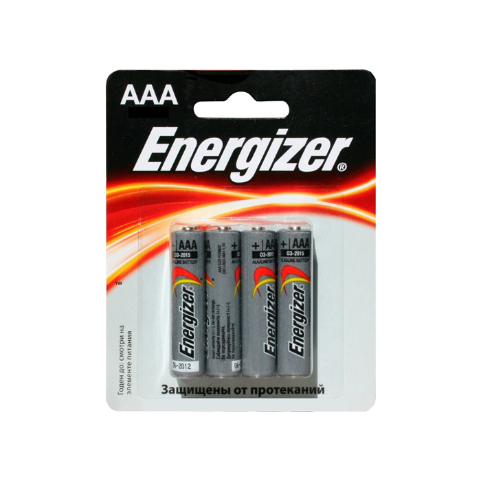 Батарейка алкалиновая `Energizer` LR6 АА (блист-4)