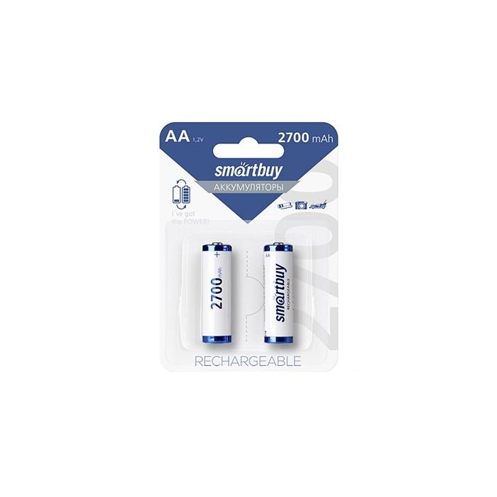 Аккумулятор NiMh Smartbuy AA  2700 mAh (блист-2)
