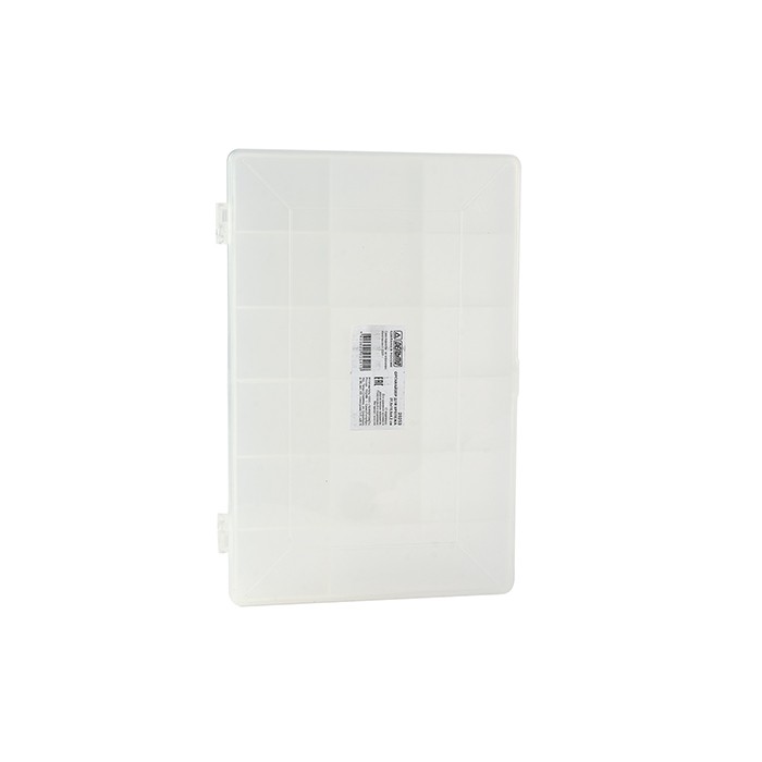 Ящик для крепежа 10` 27,5х18,5х4,2см 17 отделений (ДЕЛЬТА)