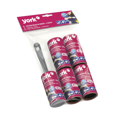 Ролик для одежды 20 листов +4 сменных блока 'YORK'