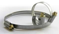 Хомут с винтом  60-80 мм (нерж сталь) неперфор,b-9мм [уп.10шт]