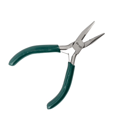 Тонкогубцы `PRAKTISCHE TOOLS` mini, кованая сталь, 120 мм