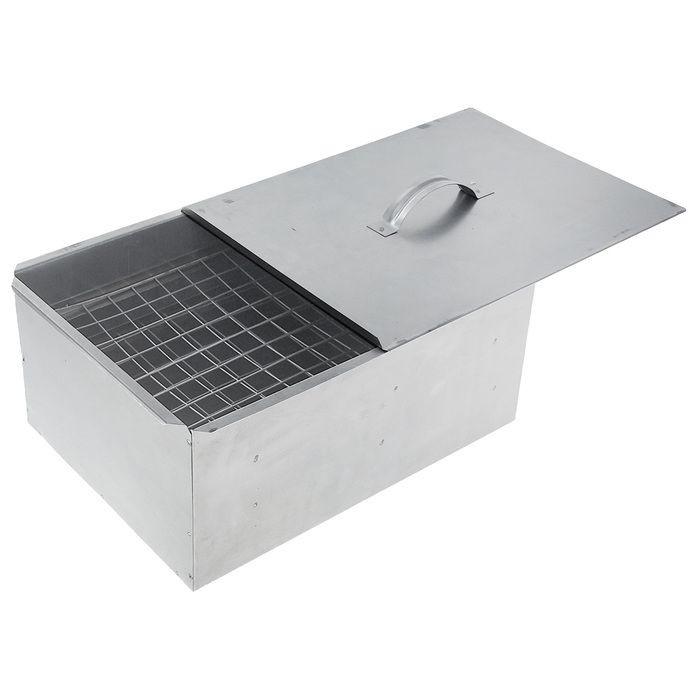 Коптильня 330х260х170 сталь 0,5 мм двухъярусная 