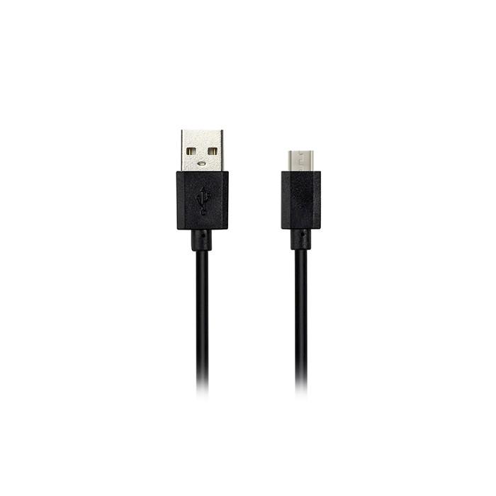 Кабель Smartbuy, USB - micro USB, 3 А, 15 cм, САМАЯ БЫСТРАЯ ЗАРЯДКА , черный