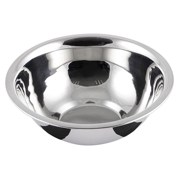 Миска нерж 1,2 л d=19,5 см мерная шкала Bowl-Roll-19