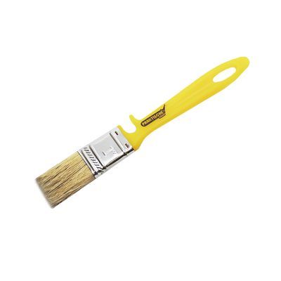 Кисть флейцевая 'Эксперт' КФ- 25*10 натуральный ворс, пласт.ручка 'PRAKTISCHE TOOLS'