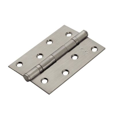 Петля  100х75х2.5-2ВВ  `ЧИБИС` (матов никель) универс,саморезы