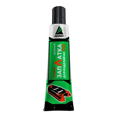 Клей специальный `Заплатка жидкая` для ПВХ 40мл зеленый