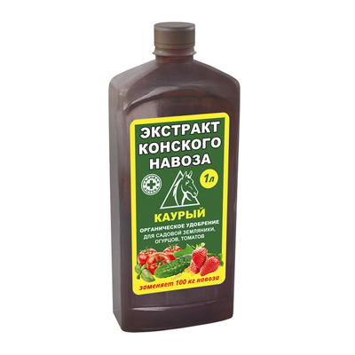 Удобрение экстракт конского навоза 'Каурый' 1 л (К/П)