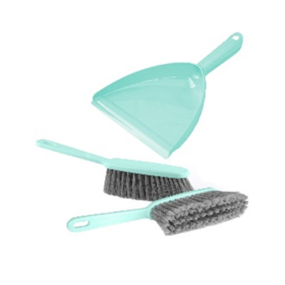 Набор щетка-сметка+совок мятный Praktische Home