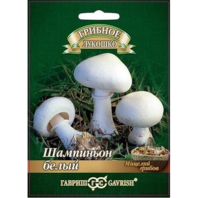 Шампиньон Белый на зерновом субстрате 15 мл. (Гавриш)