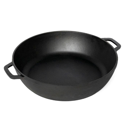 Жаровня чугун d=28 см 2-мя ручками 1828 (Гардарика)