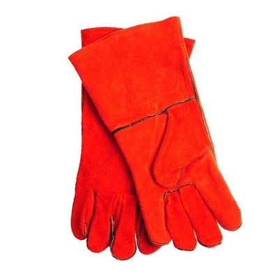 Краги спилковые пятипалые 'Трек' 'Praktische Home' КРС сорт А утепленные G-157