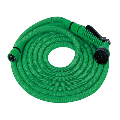 Шланг поливочный растягивающийся `Урожайная сотка Эксперт` 7,5 м-22,5 м