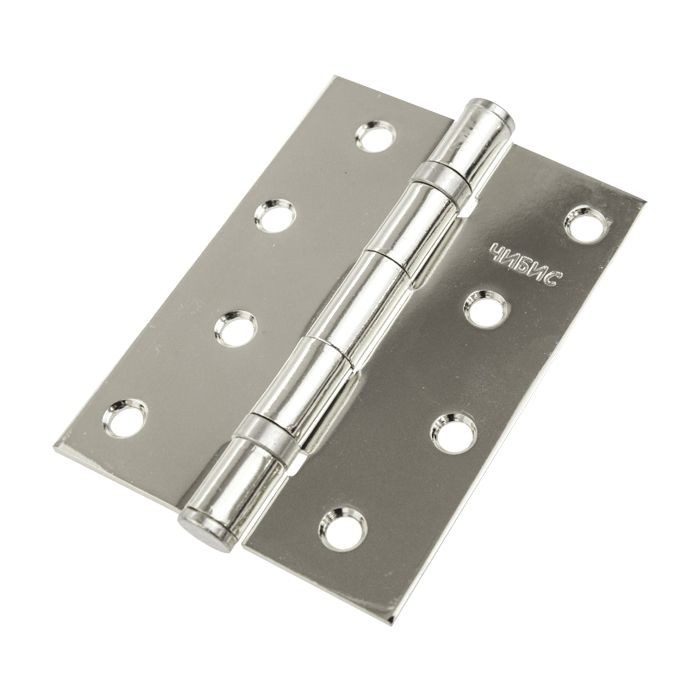 Петля  100х75х2.5-2ВВ `ЧИБИС` (хром) универс,саморезы