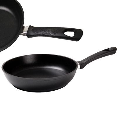 Сковорода алюм 24 см а/п утолщенное дно `Традиция` с241а (Kukmara)