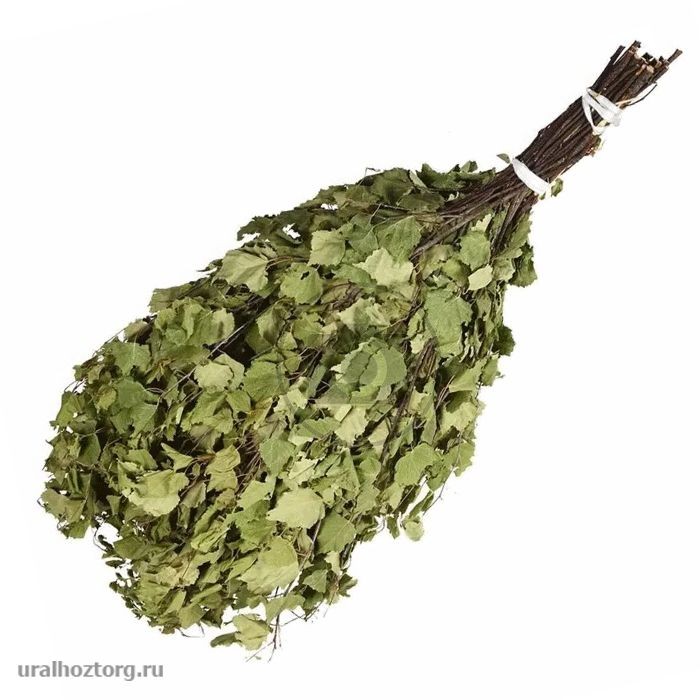 Веник для бани березовый в упак