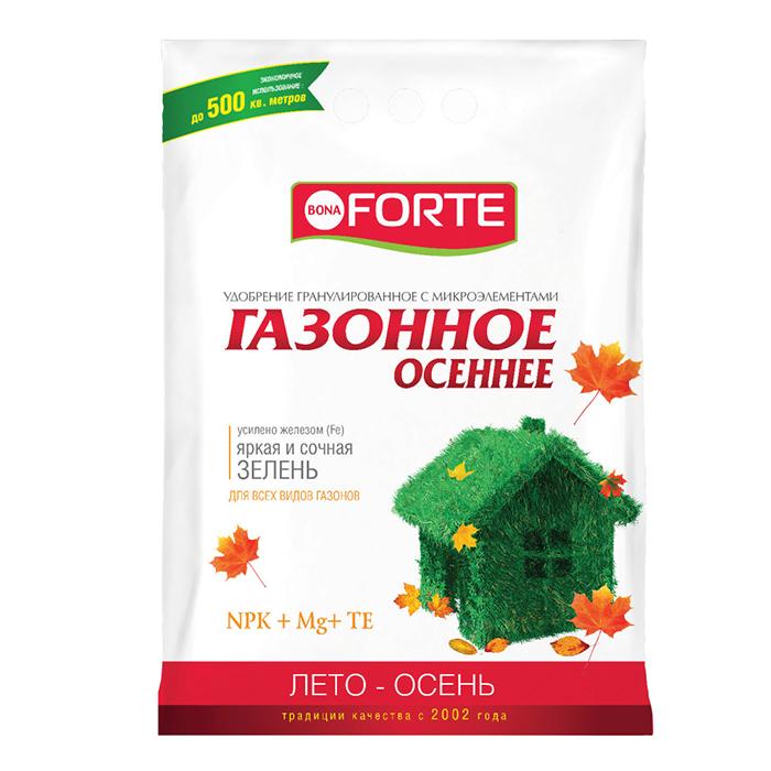 Удобрение Газонное ОСЕНЬ 5 кг (Bona Forte)
