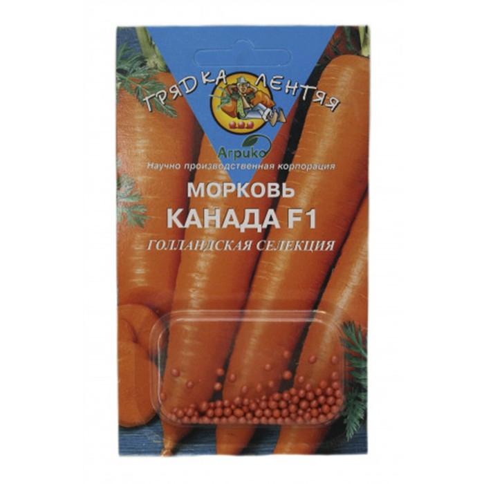 Морковь Канада F1 (ГЛ) драже 100 шт (Агрико)